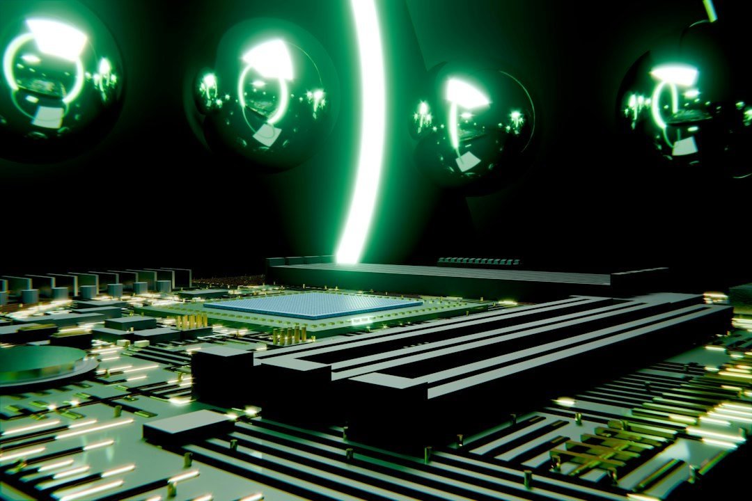 Servidores em um data center ilustrando infraestrutura de inteligência artificial