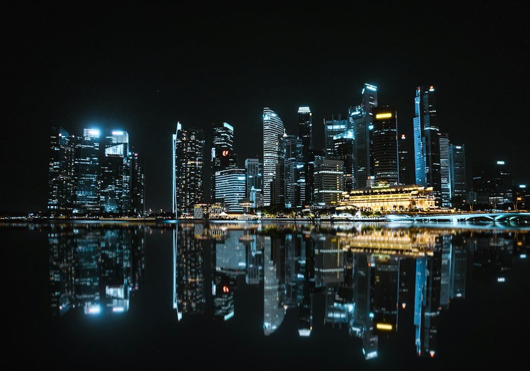 Singapore skyline with modern office towers, where Anthropic opened a new office