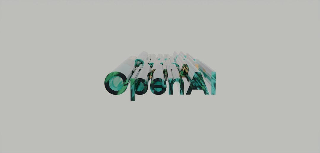 Fachada de un edificio de oficinas con el logotipo de OpenAI
